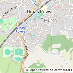 Map of Dinas Powys