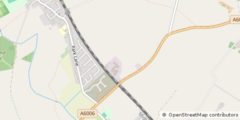 Map of Loughborough, Leicestershire