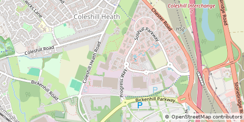 Map of Birmingham