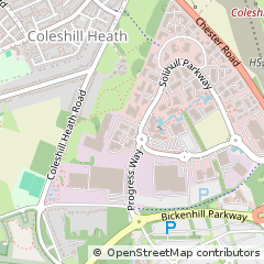 Map of Birmingham