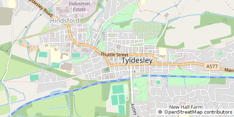 Map of Manchester