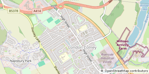 Map of ST Albans, Hertfordshire