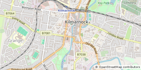 Map of Kilmarnock