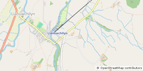 Map of Gwynedd