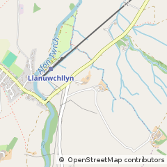 Map of Gwynedd