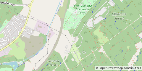Map of Mansfield
