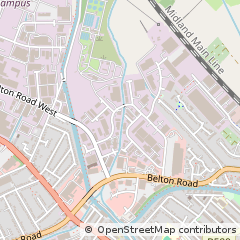Map of Leicester
