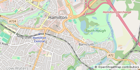 Map of Hamilton