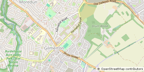 Map of Edinburgh