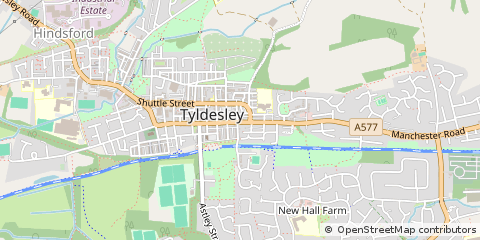 Map of Manchester