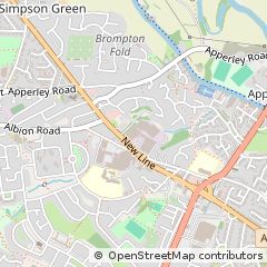 Map of Bradford