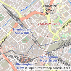 Map of Birmingham