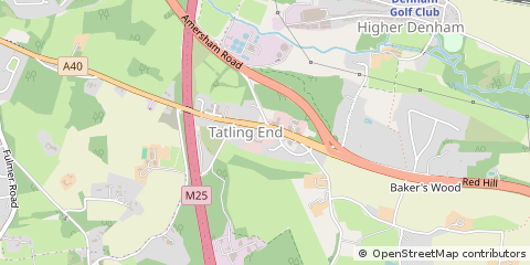 Map of Gerrards Cross, Buckinghamshire