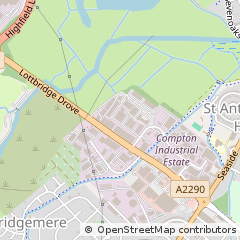 Map of Eastbourne, East Sussex