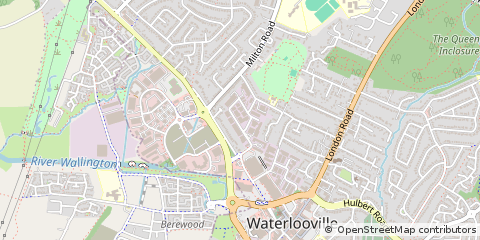 Map of Waterlooville, Hampshire