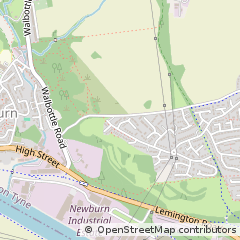 Map of Newcastle Upon Tyne, Tyne & Wear
