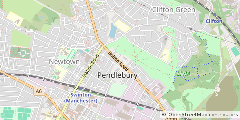 Map of Manchester