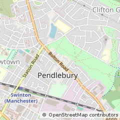 Map of Manchester