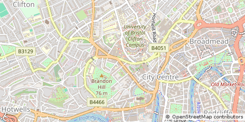 Map of Bristol