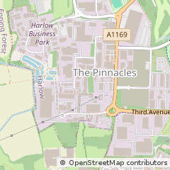 Map of Harlow