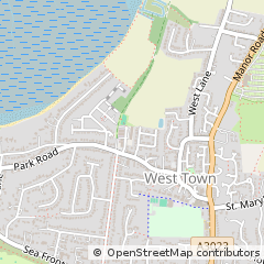 Map of Hayling Island