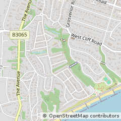 Map of Bournemouth