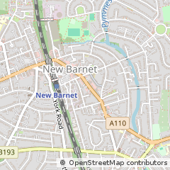 Map of Barnet