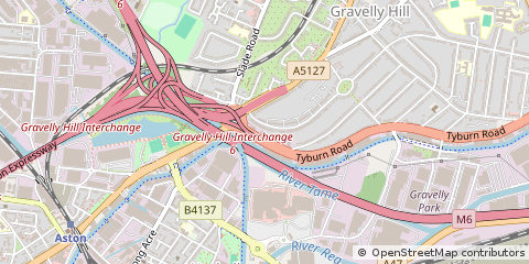 Map of Birmingham, West Midlands