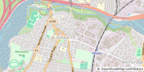 Map of Portsmouth, Hampshire