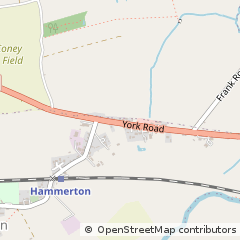 Map of York, North Yorkshire