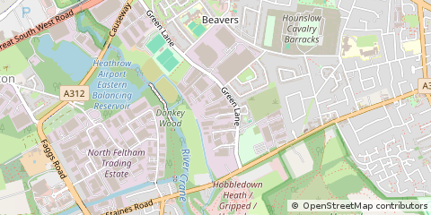 Map of Hounslow
