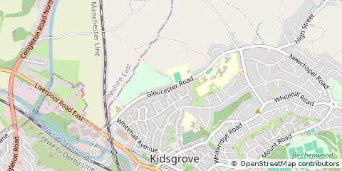 Map of Stoke-on-Trent