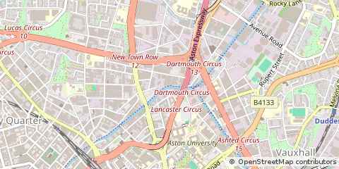 Map of Birmingham