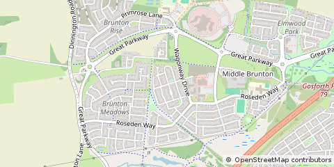 Map of Newcastle Upon Tyne