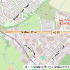 Map of Chester, Cheshire