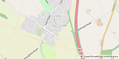Map of Leicester