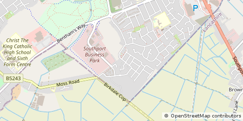 Map of Southport