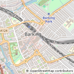 Map of Barking, Essex