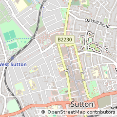 Map of Sutton