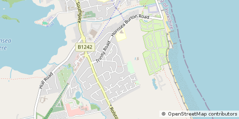 Map of Hornsea