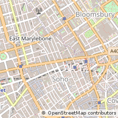 Map of London, Hertfordshire