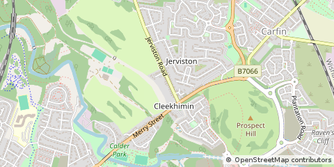 Map of Motherwell