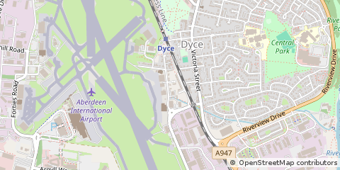Map of Aberdeen
