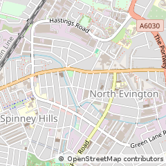Map of Leicester