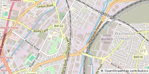 Map of Birmingham