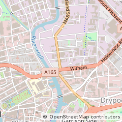 Map of Hull, East Yorkshire