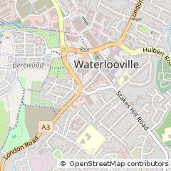 Map of Waterlooville, Hampshire