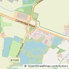 Map of Huntingdon, Cambridgeshire