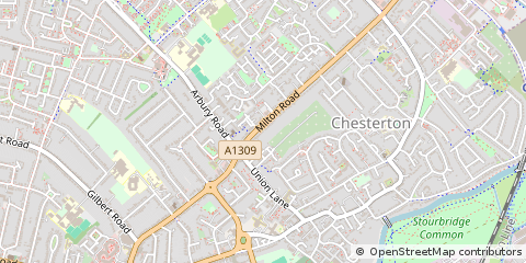 Map of Cambridge