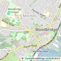 Map of Woodbridge